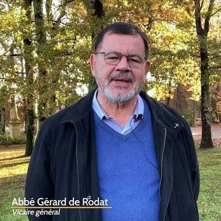 Vicaire général Abbé P. Gérard De Rodat P. Gérard de Rodat